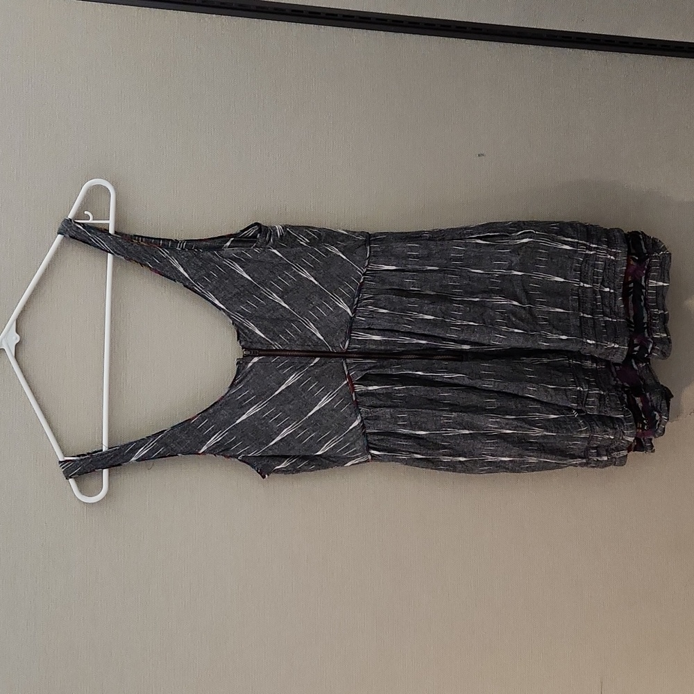 Free People New Romantics Weather Vane Ikat Dress Size 12 - Picture 5 of 15